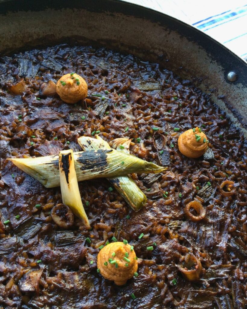 Paella at Ca la Nuri in Barcelona