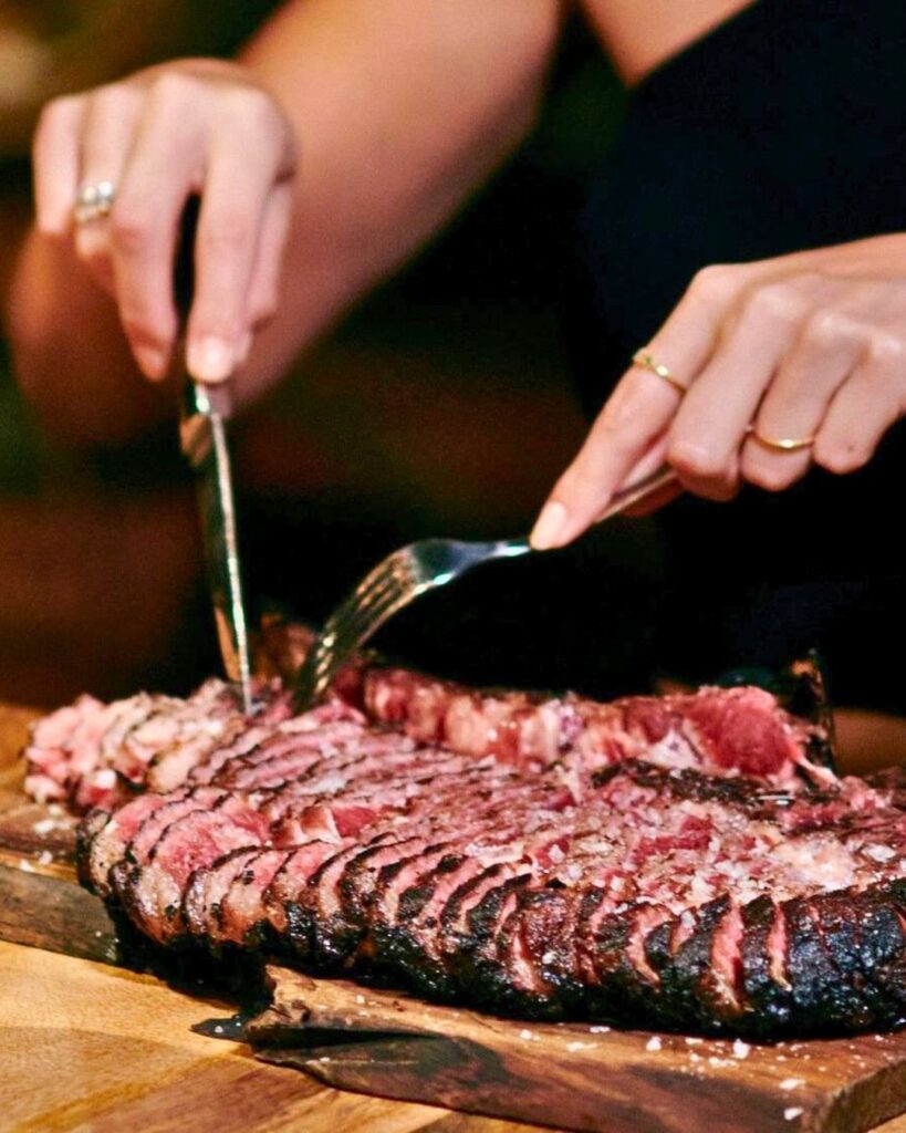 Steak at Carnal in Barcelona