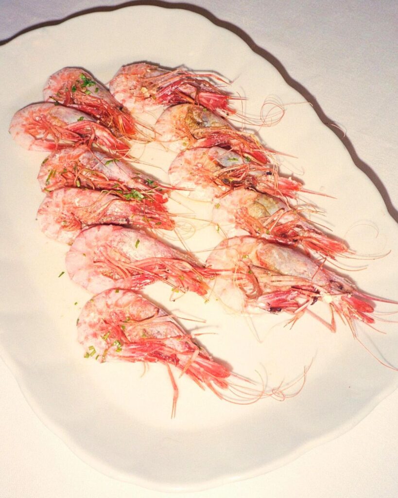 Red Shrimps at Cheriff in Barcelona