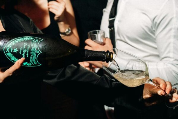 Dom Perignon serving at Jacqueline Barcelona