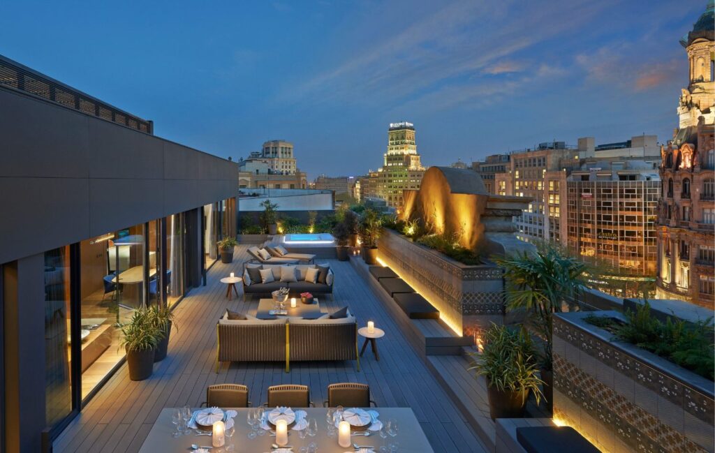 Suite at Mandarin Oriental Hotel Barcelona