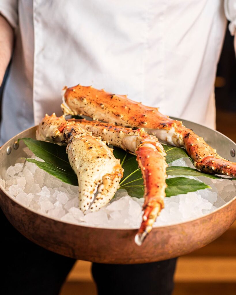 King Crab at MR Porter in Barcelona
