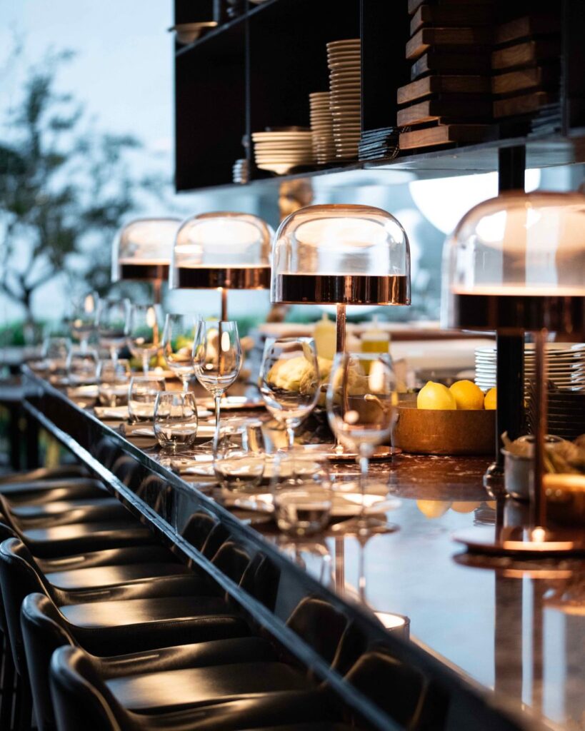 Bar area